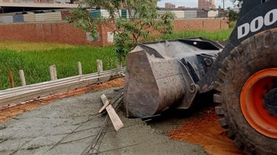 وقف البناء المخالف على 3 قراريط أرض زراعية بالزقازيق 