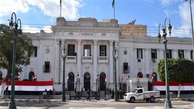 انهيار جزء من حائط بأحد الأبراج غير المأهولة بالسكان بالمنيا