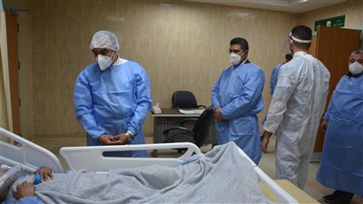 محافظ المنيا يكلف بمتابعة الحالة العامة للمستشفيات | صور