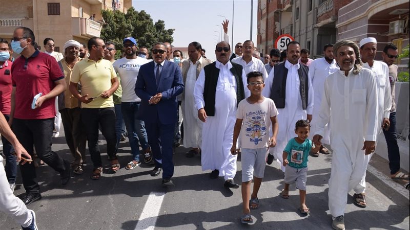 محافظ مطروح في جولة
