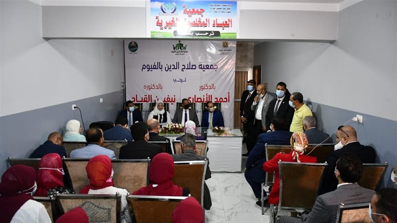 وزير التضامن في الفيوم