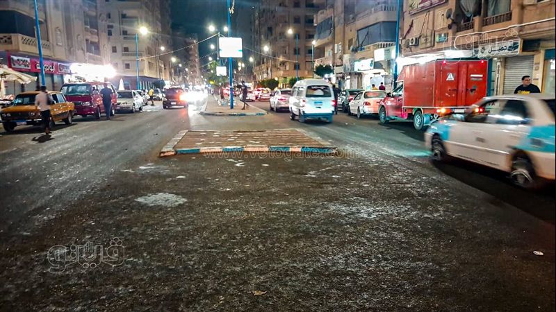 تغير في المناخ وسقوط