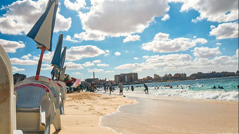 شواطئ مطروح اليوم