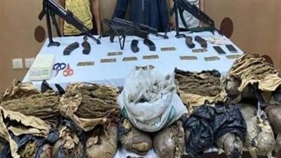 الأمن يداهم أوكار المخدرات والأسلحة وضبط عناصر إجرامية في الدقهلية