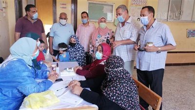 الكشف على 1206 مواطنين في قافلة طبية لجامعة طنطا بزفتى 