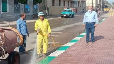 حملات نظافة مكثفة بمراكز الشرقية 