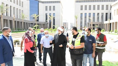 شاهد.. مقر وزارة الأوقاف في العاصمة الإدارية الجديدة