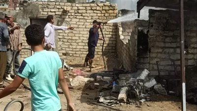 الحماية المدنية تخمد حريقًا في الدواويس بالإسماعيلية | صور