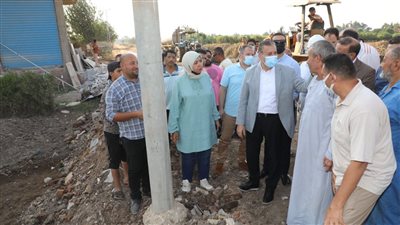 محافظ المنوفية يتابع الموقف التنفيذي للمشروعات الجديدة