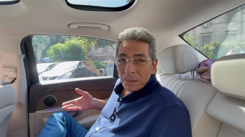 الإعلامي محمود سعد،