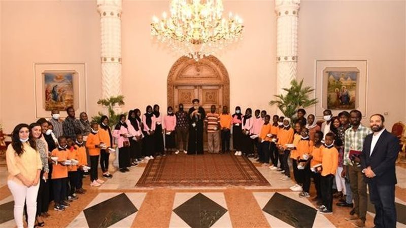 البابا تواضروس يستقبل