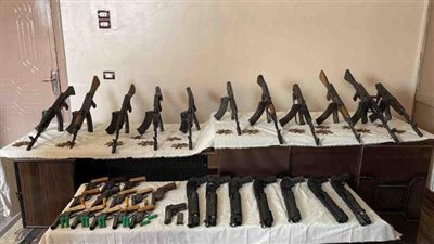 الأمن العام يضبط 32 قطعة سلاح ناري و5 قضايا مخدرات خلال حملة بأسيوط