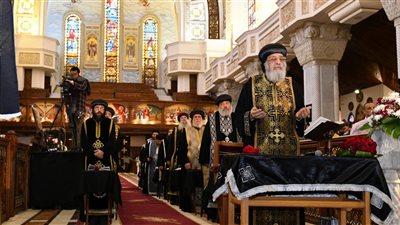 البابا تواضروس يشرح محطات الحياة البشرية خلال صلوات الجمعة العظيمة