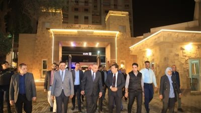 محافظ سوهاج يتفقد مرسى ناصر السياحي بعد انتهاء أعمال التطوير