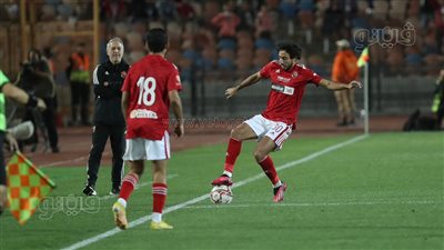 الدوري المصري، الأهلي يتقدم على فاركو بهدف متولي بعد 30 دقيقة