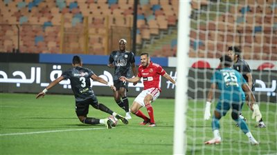 الدوري المصري، الأهلي يتقدم على فاركو بثنائية نظيفة في الشوط الأول