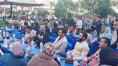 إفطار جماعي لبرلمان شباب الدقهلية بالنادي الاجتماعي بمركز التنمية الشبابية