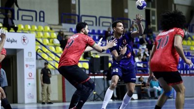 الشوط الأول، الأهلي يتعادل مع سبورتنج في نهائي كأس مصر لليد