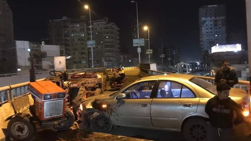 حادث تصادم جرار،