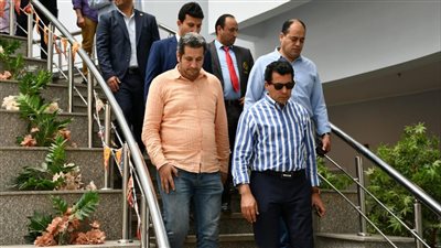 وزير الرياضة في زيارة مفاجئة لفرع نادي النادي بشيراتون