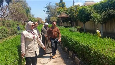 الحدائق والمتنزهات تتزين لاستقبال زوارها في الأعياد بالغربية (صور) 