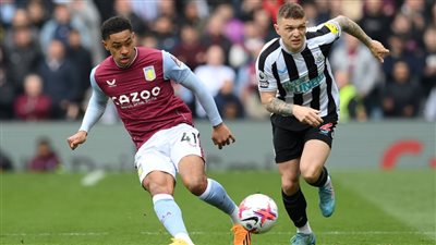 أستون فيلا يتقدم بهدف على نيوكاسل فى الشوط الأول