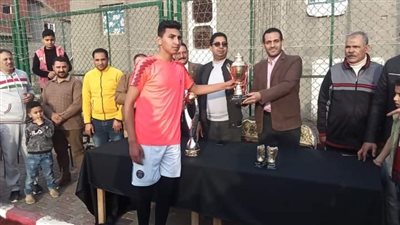 نهائي ختام الدورة الرمضانية بمركز شباب أبو المعاطي الباز في الدقهلية 