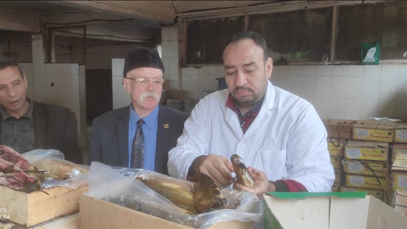 ضبط ٢.٥طن رنجة فاسدة