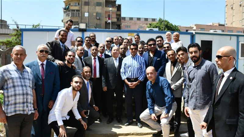 وزير الرياضة يتفقد