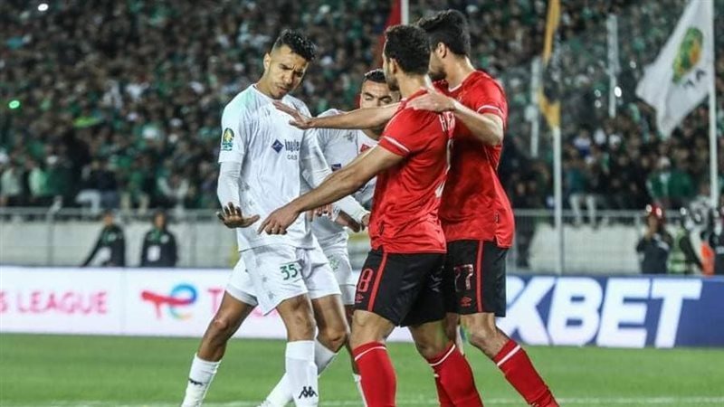 الأهلى والرجاء المغربى،