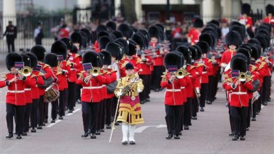 قوات 30 دولة تشارك في تتويج الملك تشارلز بموكب عسكري مهيب |صور