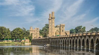 الري تكثف أعمال الصيانة والنظافة بالقناطر الخيرية لاستقبال الزوار للاحتفال 