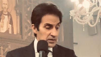 بسام راضي ينقل رسالة تهنئة من الرئيس السيسي للجالية القبطية بإيطاليا