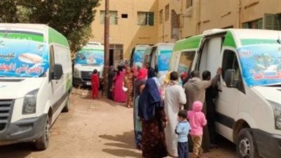 إطلاق 3 قوافل طبية ضمن مبادرة رئيس الجمهورية حياة كريمة