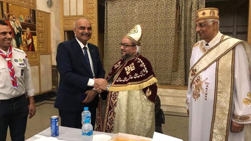 رئيس حي الدقي يشارك