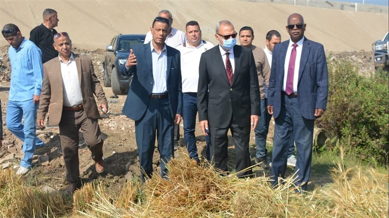 محافظ القليوبية خلال