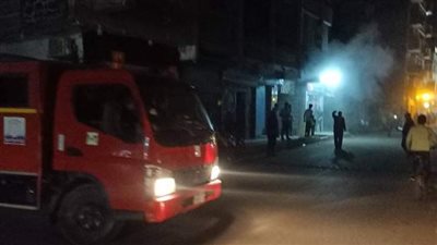 اندلاع حريق داخل حضانة أطفال في المنيا