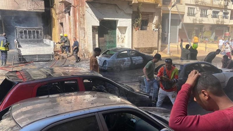 حريق شبرا 