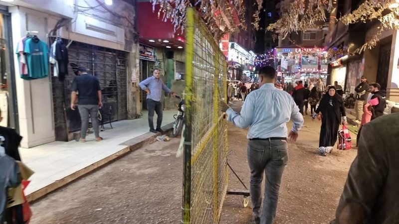 حملة اشغالات بالجيزة،