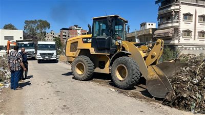 رفع 1645 طن قمامة وأتربة من شوارع الدقهلية 
