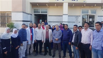 وكيل صحة الدقهلية يزور مستشفى نبروه ويثمن جهود الفريق الطبي بها 