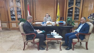 محافظ شمال سيناء يستقبل مجلس إدارة الهلال الأحمر المصري الجديد