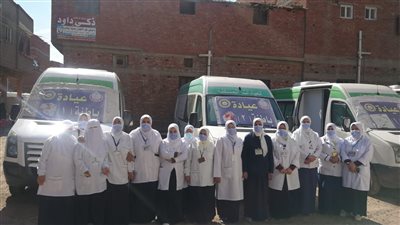 الكشف على 1141 مريضًا فى قافلة علاجية بقرية كفر يوسف في الدقهلية