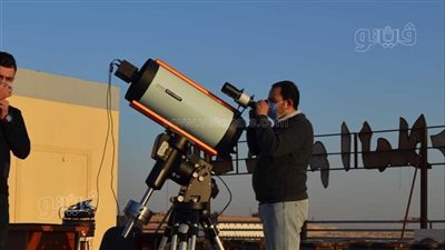  تعذر رؤية هلال رمضان بمرصد فلك حلوان  (فيديو)