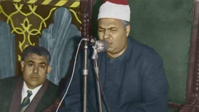 الشيخ محمود رمضان يتلو قرآن المغرب على إذاعة البرنامج العام