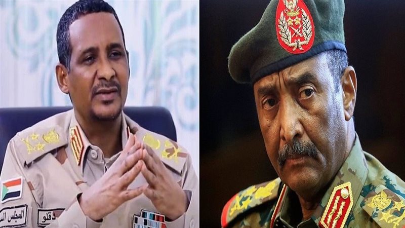 البرهان وحميدتي،