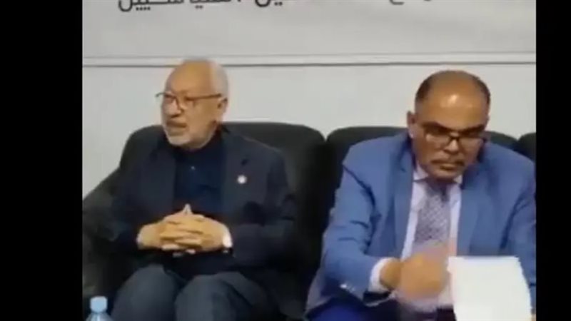 تسريب فيديو للغنوشي