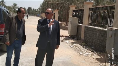 سكرتير مساعد محافظة الجيزة يتفقد تطوير قرى سقارة  بالبدرشين (صور)