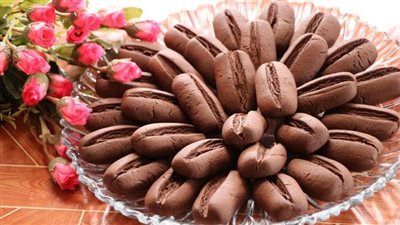 طريقة عمل بسكويت القهوة من مطبخ الشيف نجلاء الشرشابي (فيديو)