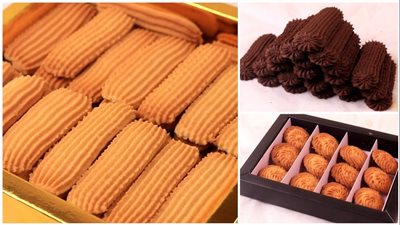 طريقة عمل بسكويت النشادر